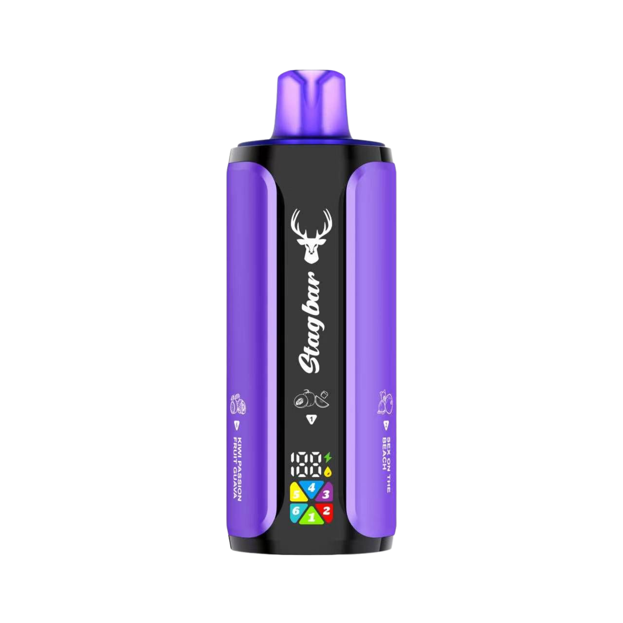 STAGBAR 6IN1 MIXED FRUIT EDITION 5% RECHARGEABLE