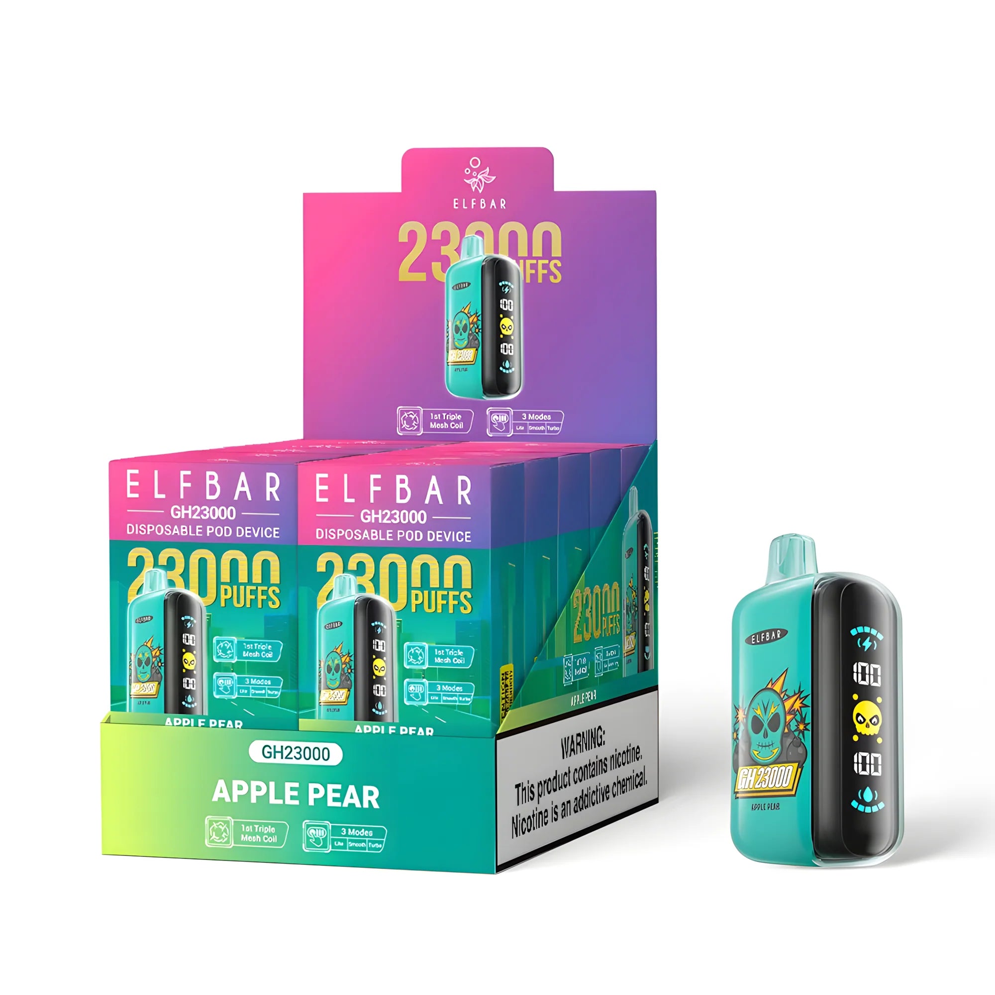 Elf Bar GH23000 Apple Pear 5% – külső doboz