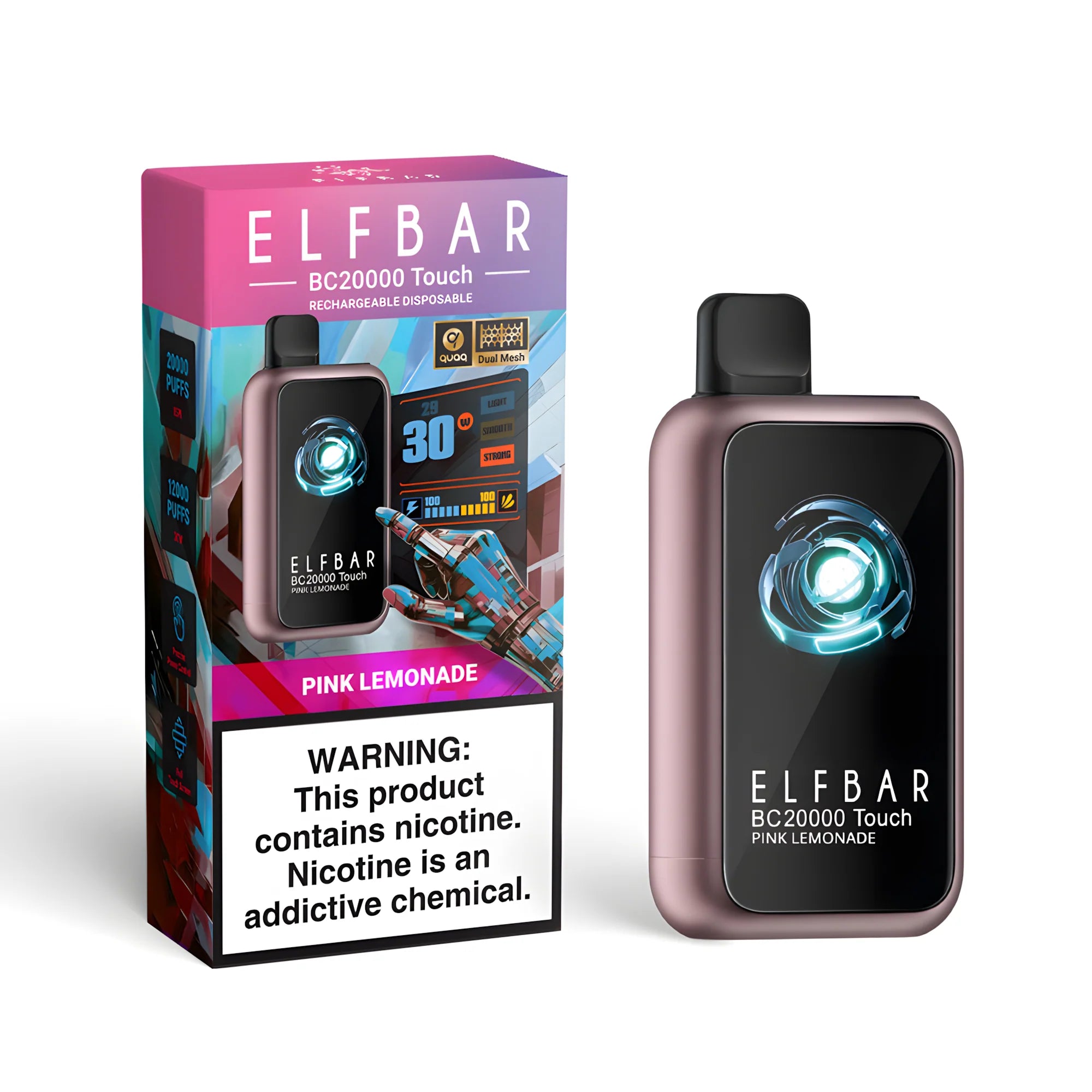 ELF BAR BC20000 Touch Pink Lemonade 5% – termékkép