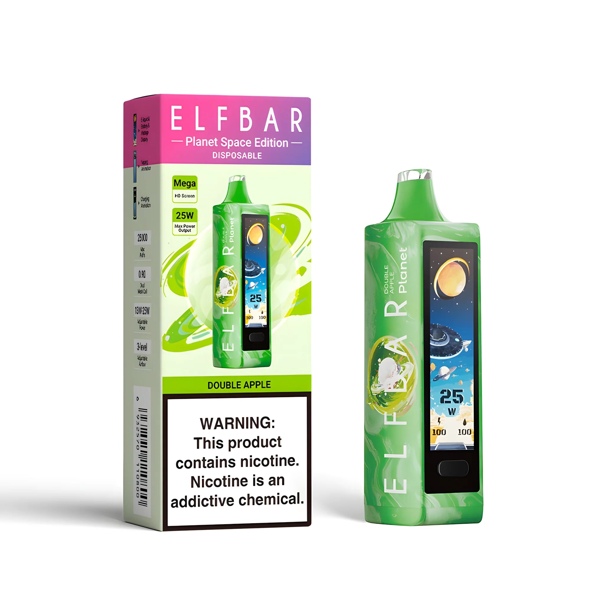 ELF BAR Planet 25000 Double Apple 5% – termékkép