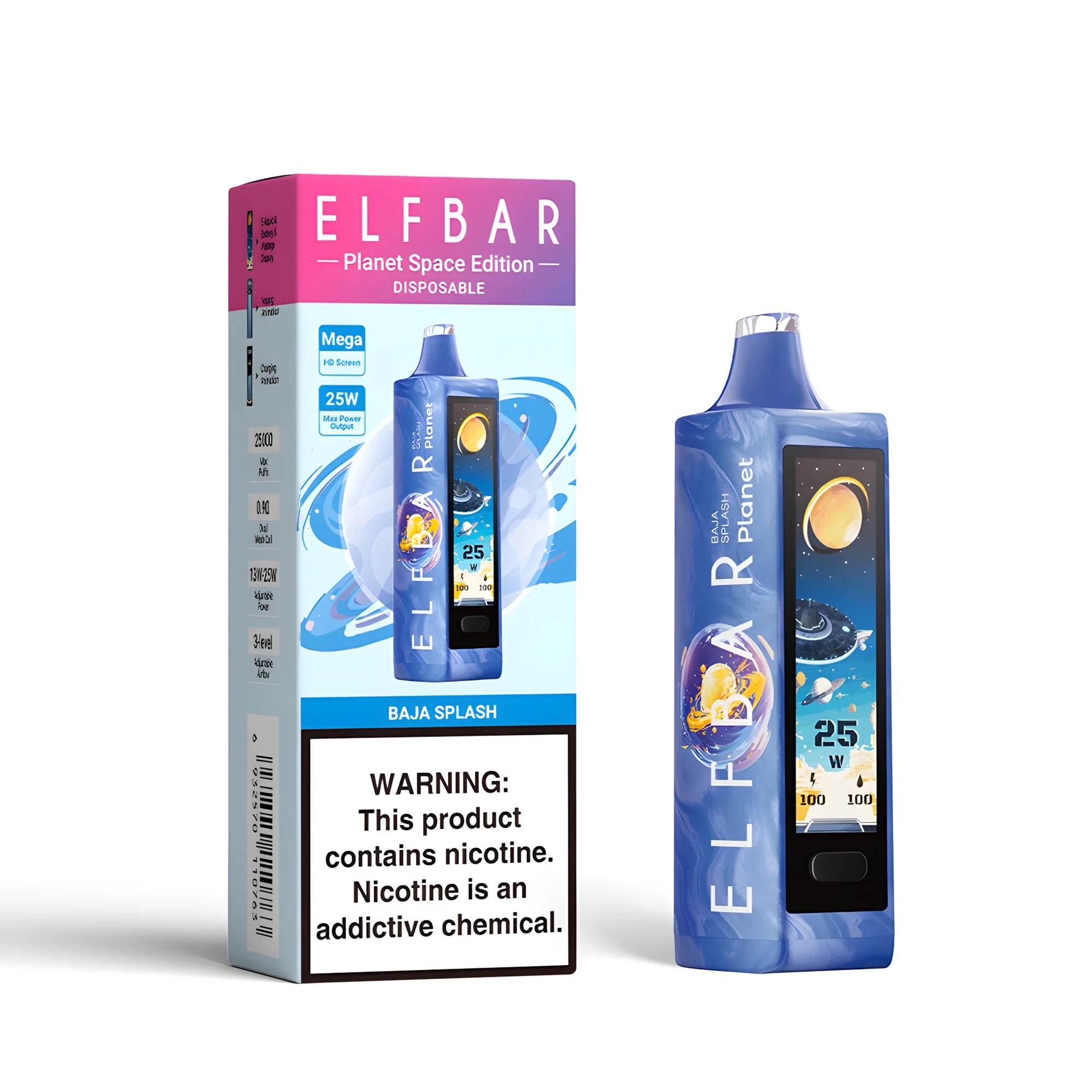ELF BAR Planet 25000 Baja Splash 5% – termékkép