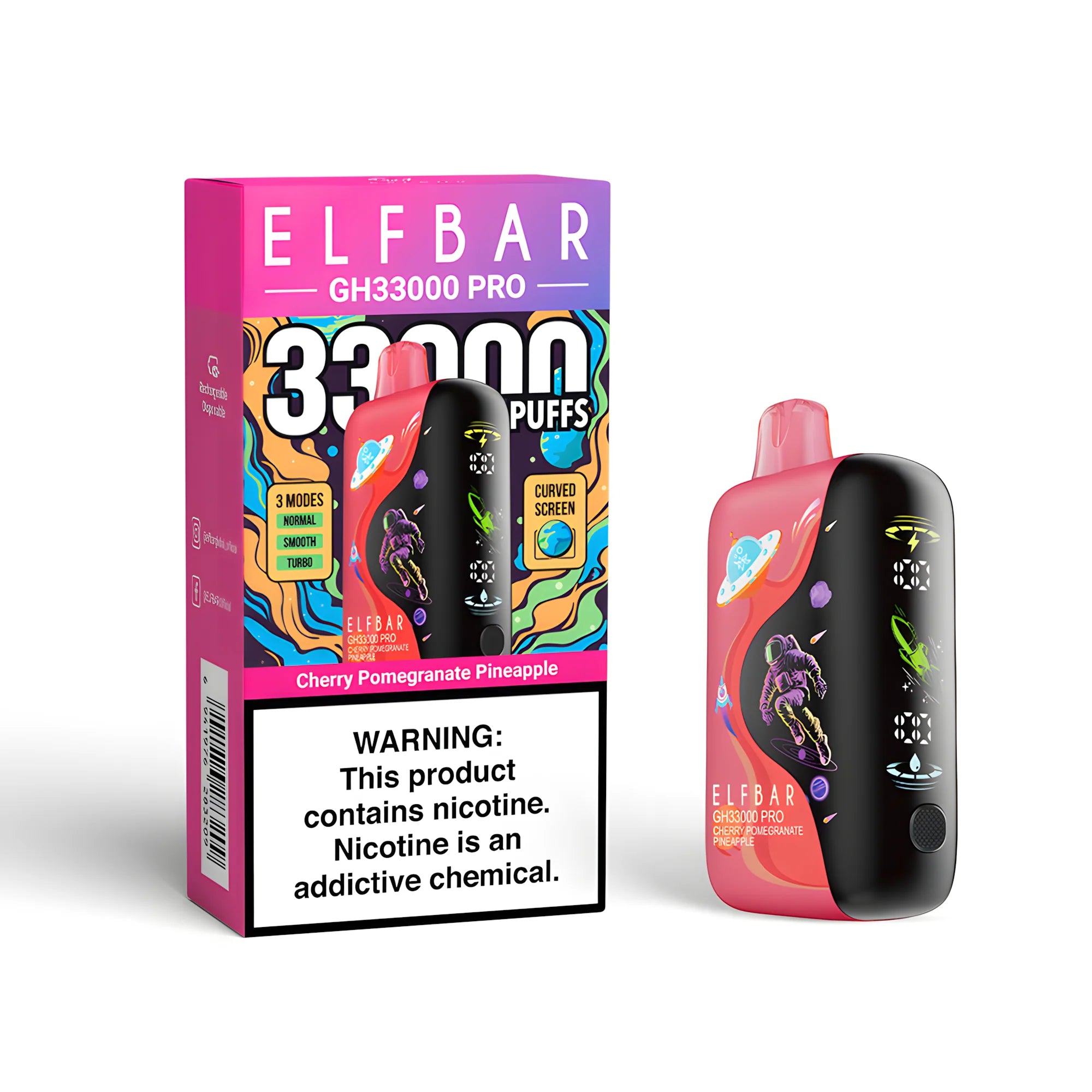 ELF BAR GH33000 PRO Cherry Pomegranate Pineapple 5% – termékkép