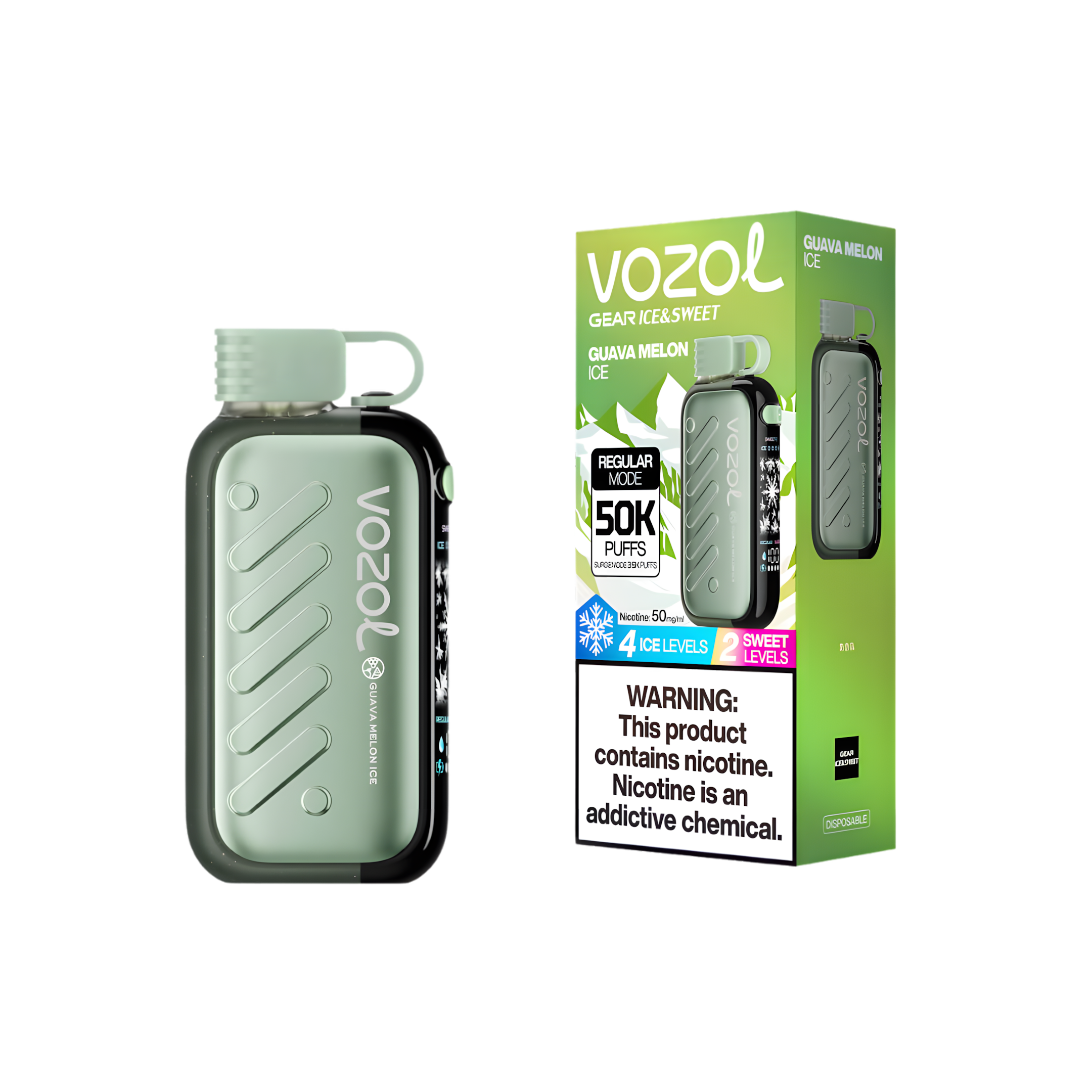 vozol-gear-50-guava-melon-ice - termék kép