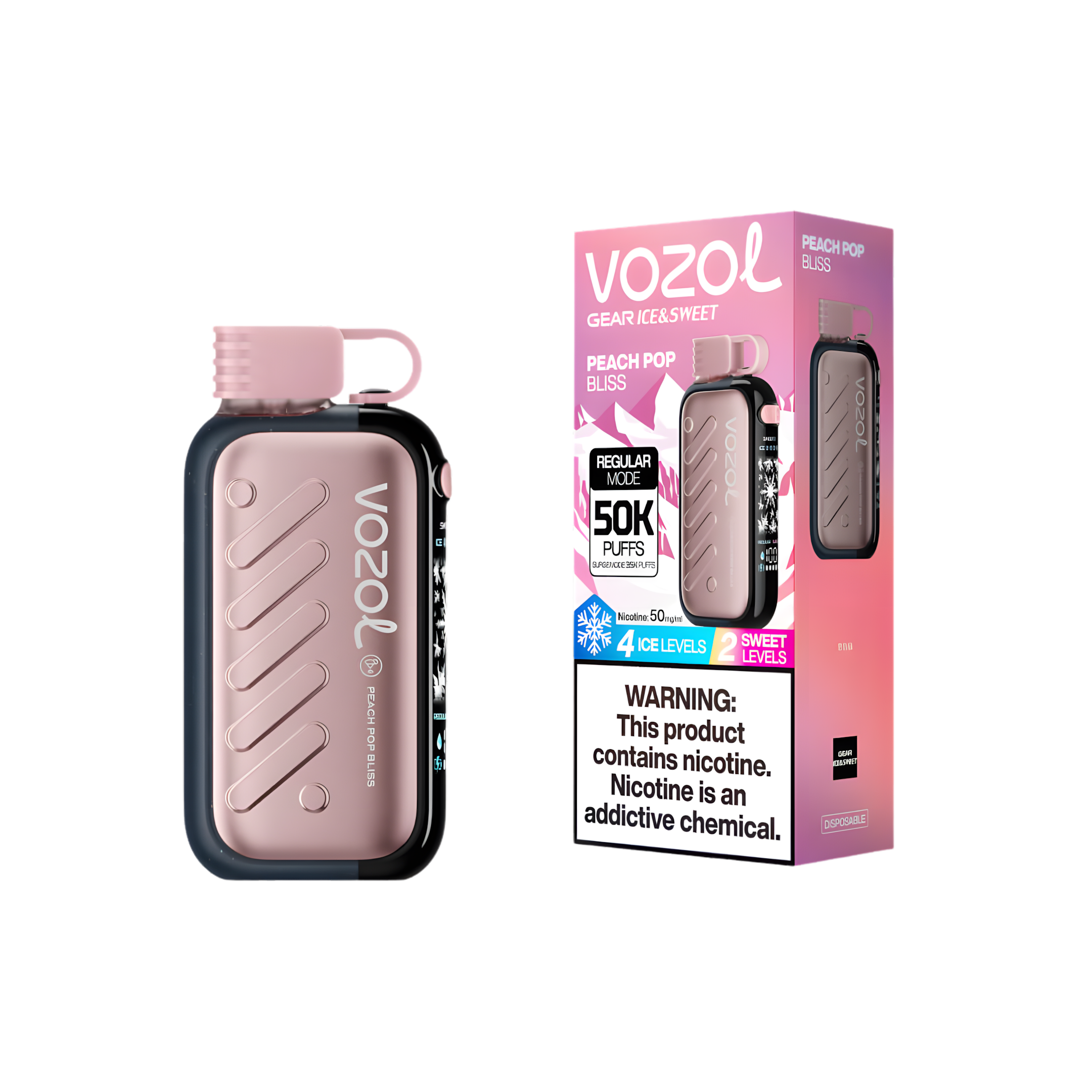 vozol-gear-50-peach-pop-bliss - termék kép