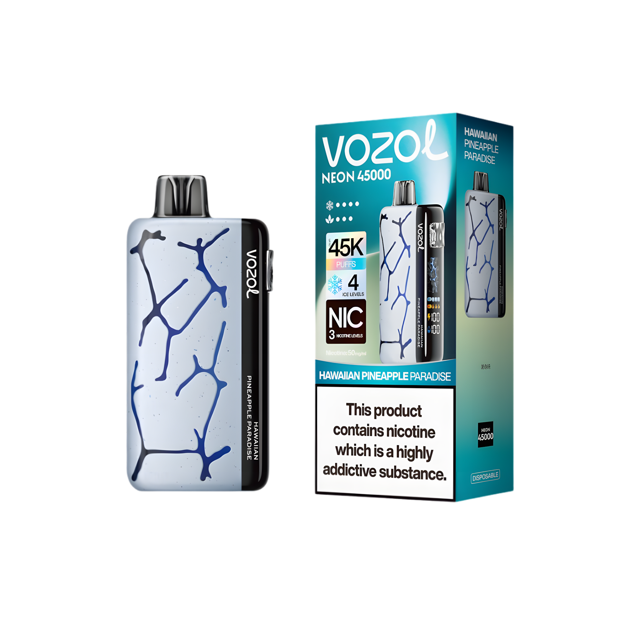 vozol-neon-45000-hawaiian-pineapple-paradise - termék kép