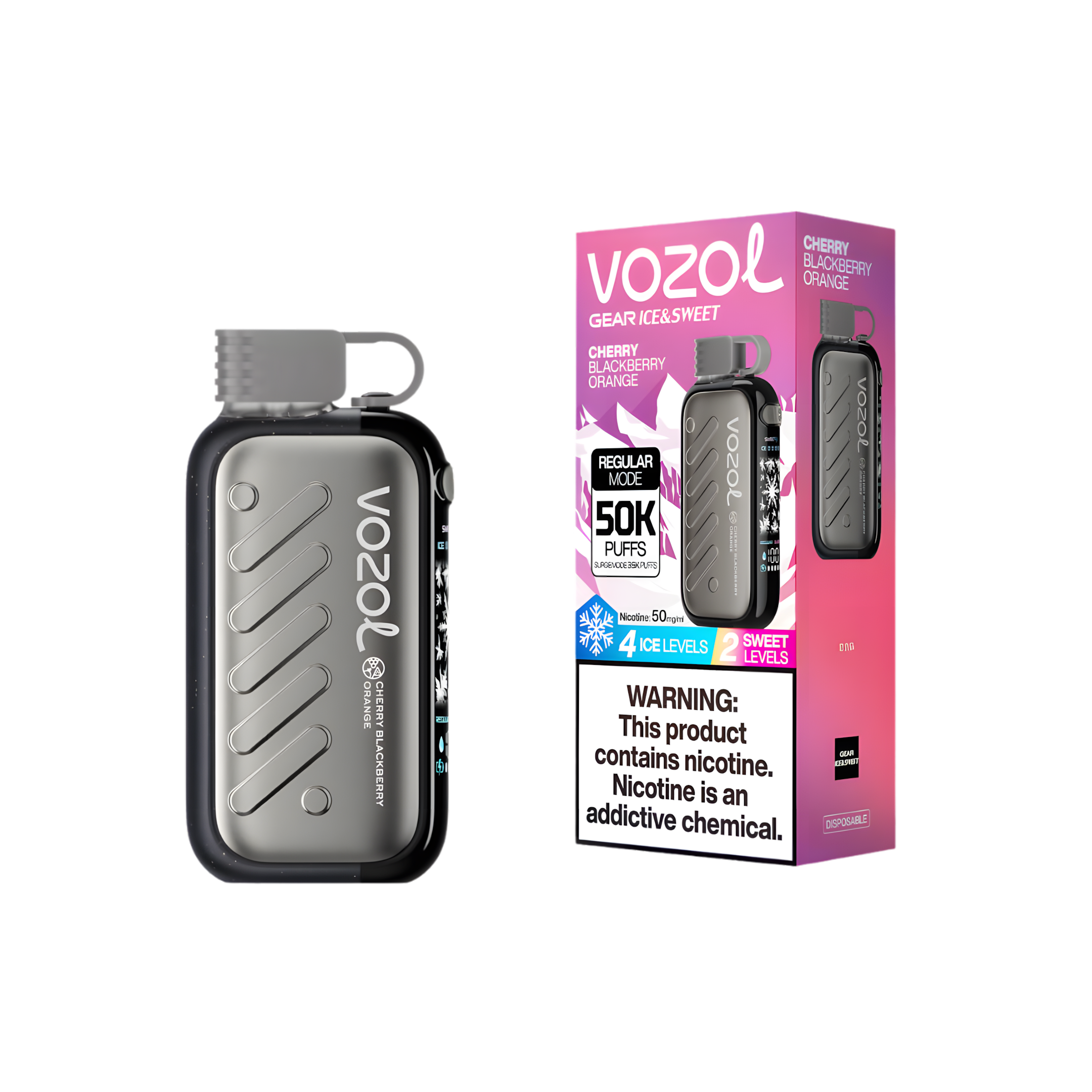 vozol-gear-50-cherry-blackberry-orange - termék kép