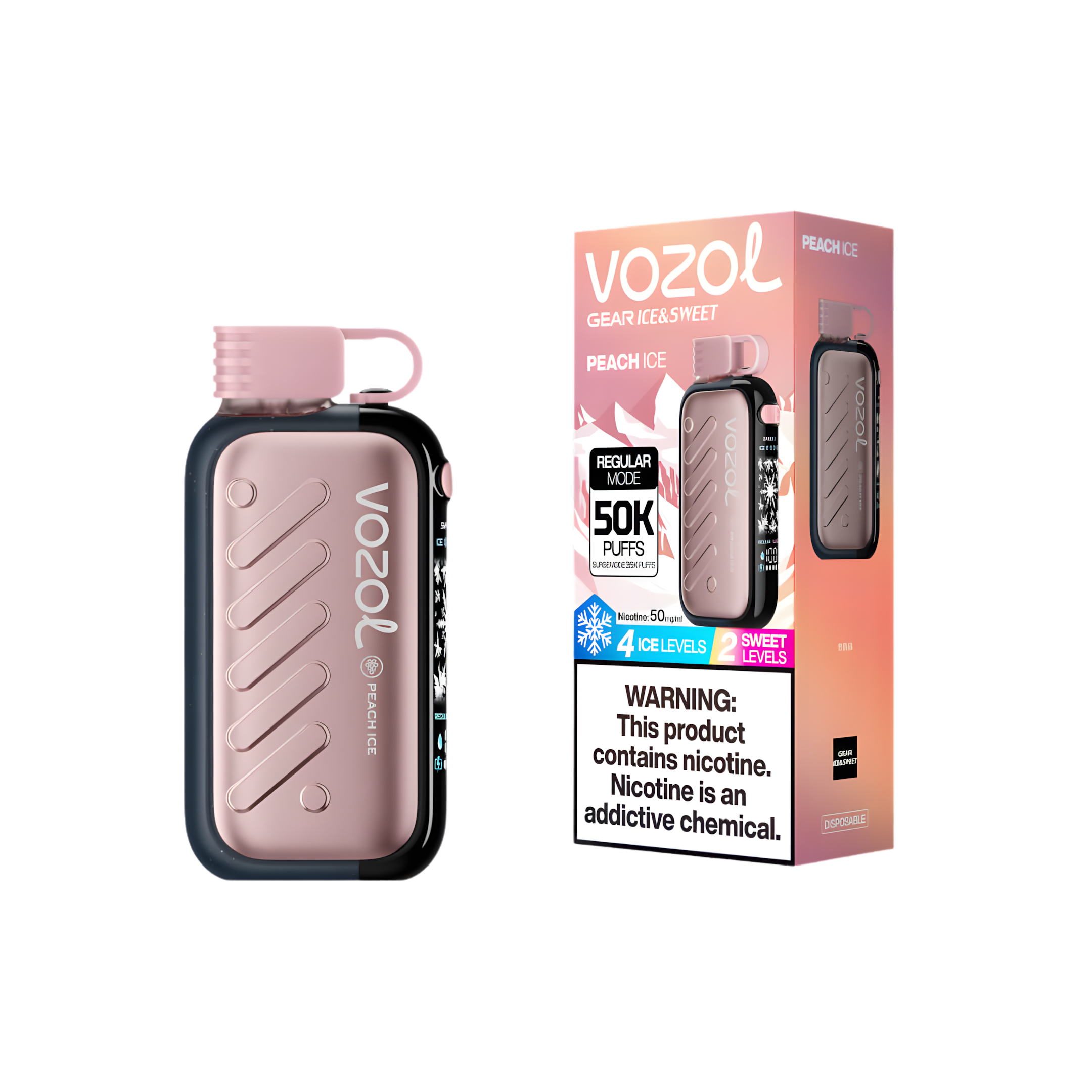 vozol-gear-50-peach-ice- termék kép